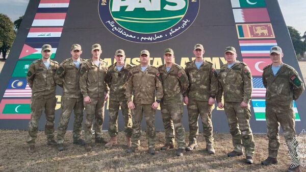 Белорусские военные в Пакистане - Sputnik Беларусь