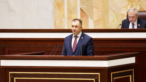 Міністр унутраных спраў Іван Кубракоў на пасяджэнні Палаты прадстаўнікоў Нацыянальнага сходу - Sputnik Беларусь