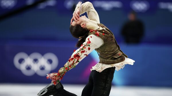 Российский фигурист Петр Гуменник выступает с короткой программой - Sputnik Беларусь