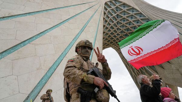 Во время ежегодного митинга, посвященного Исламской революции 1979 года, в Тегеране - Sputnik Беларусь