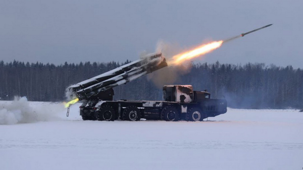 Заняткі па кіраванні ракетнымі ўдарамі праходзіць з падраздзяленнямі і воінскімі часцямі ракетных войск Узброеных сіл Беларусі - Sputnik Беларусь