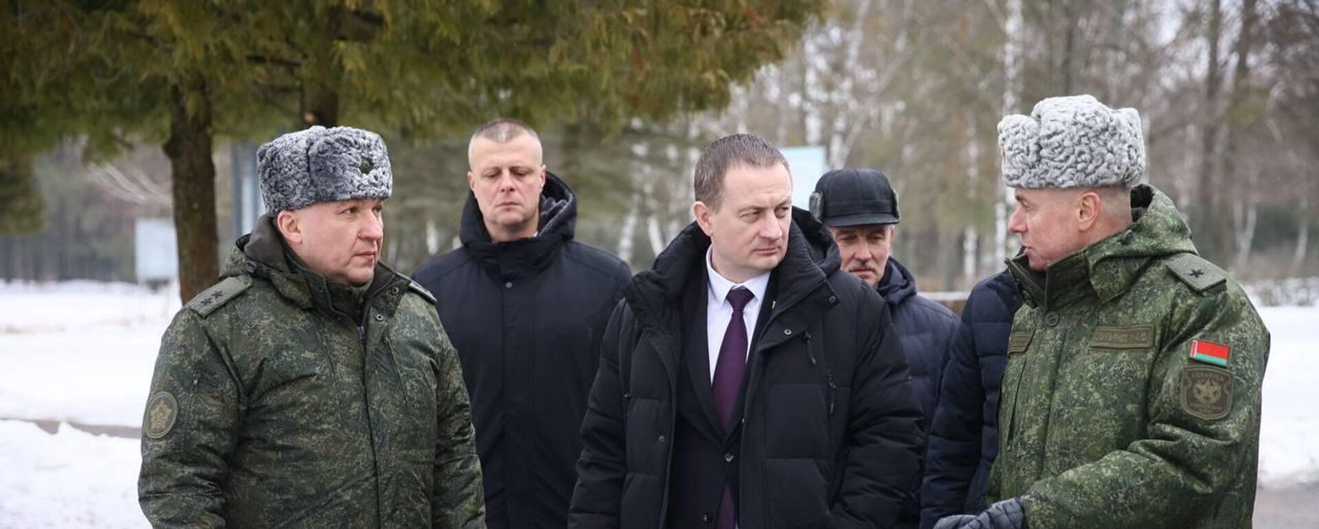 Прэм'ер-міністр Беларусі Аляксандр Турчын на палігоне - Sputnik Беларусь, 1920, 12.02.2026