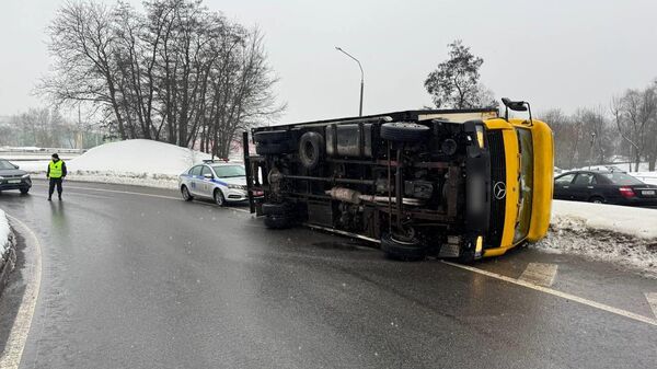 На месте ДТП - Sputnik Беларусь