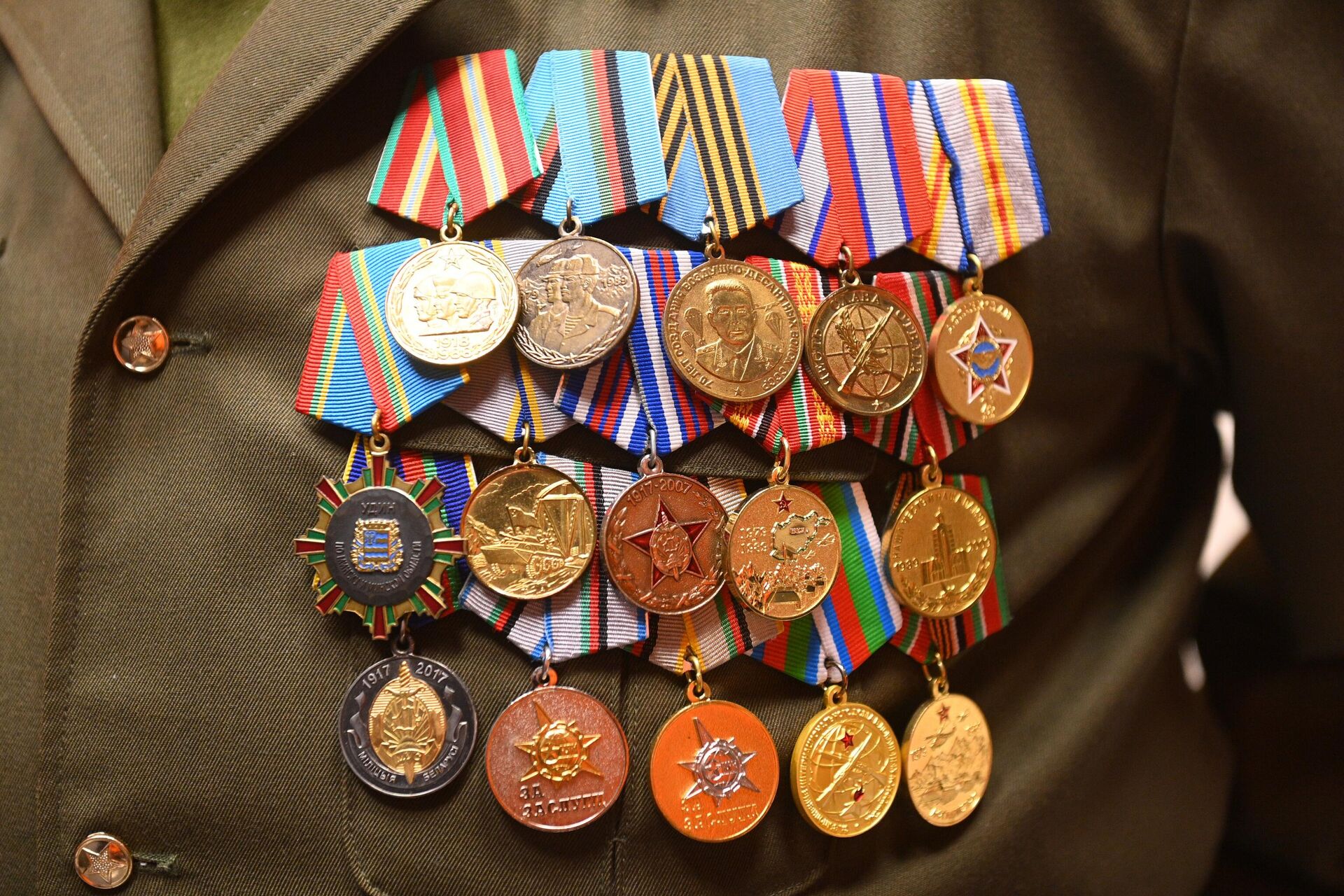 Часть наград Сергея Сурмачевского