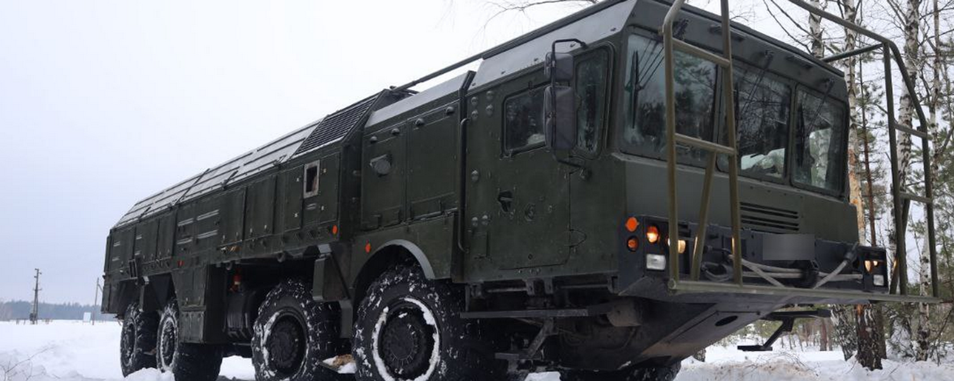 Аператыўна-тактычны ракетны комплекс Искандер-М - Sputnik Беларусь, 1920, 17.02.2026