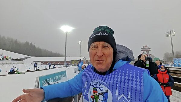 Першы беларускі чэмпіён свету па біятлоне Вячаслаў Талкачоў. - Sputnik Беларусь