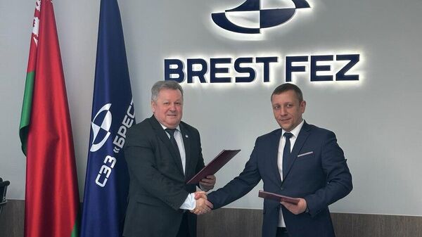 Падпісанне пагадненняў - Sputnik Беларусь