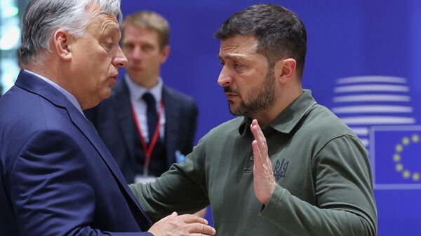 Виктор Орбан и Владимир Зеленский - Sputnik Беларусь