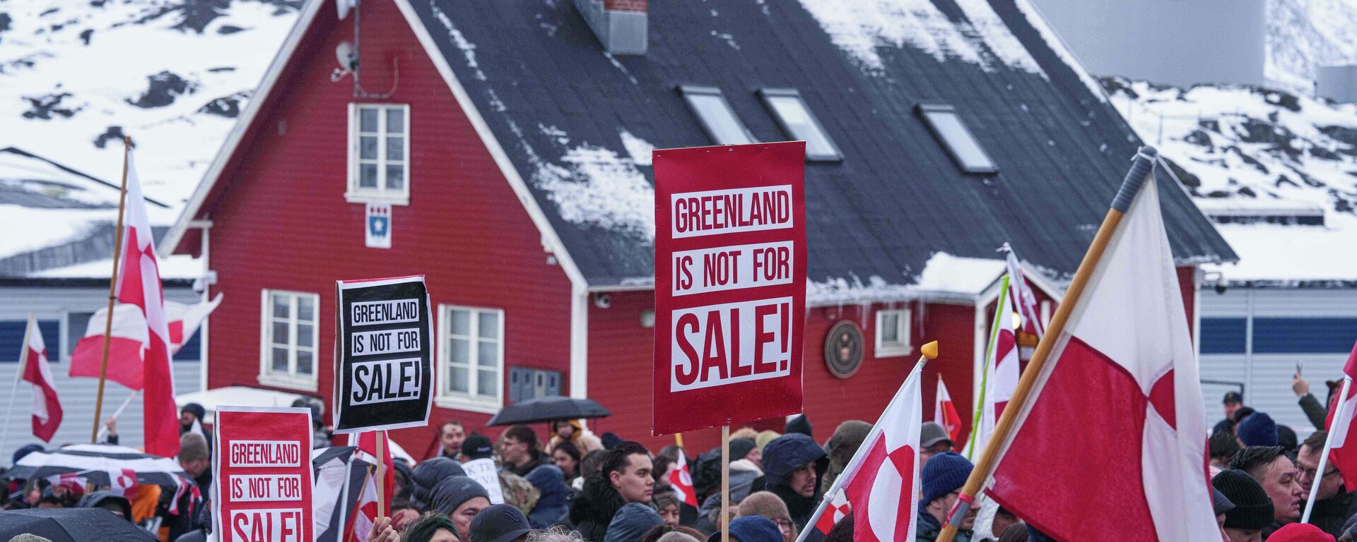 Население Гренландии протестует против продажи острова Соединенным Штатам