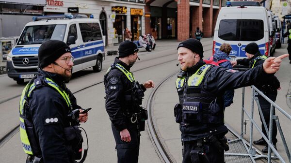 Сотрудники полиции в Германии - Sputnik Беларусь
