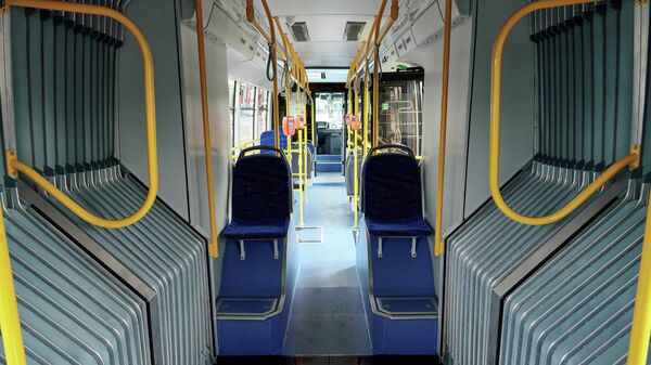 Салон электробуса - Sputnik Беларусь