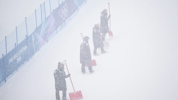 Сильные снегопады в Ливиньо - Sputnik Беларусь