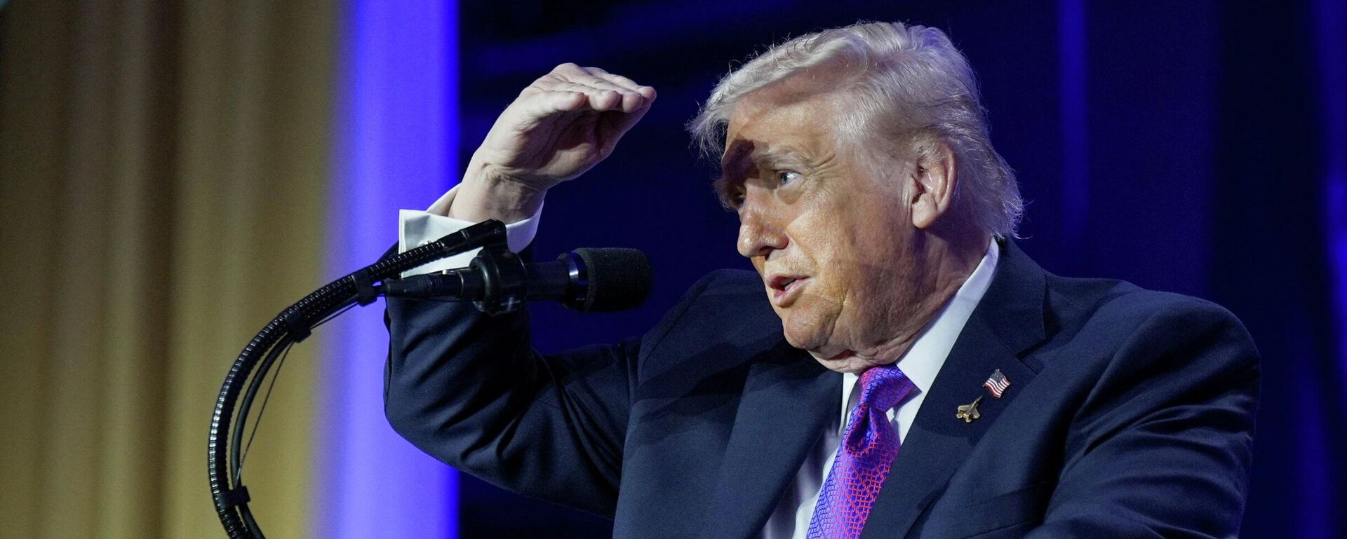 Прэзідэнт ЗША Дональд Трамп - Sputnik Беларусь, 1920, 20.02.2026