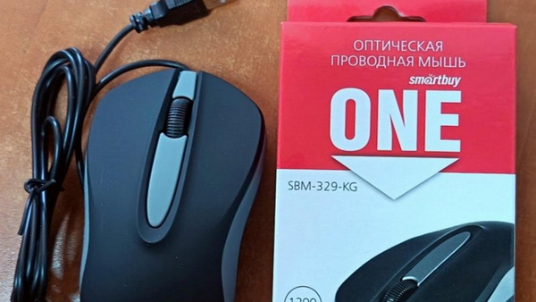 Оптическая проводная мышь с маркировкой Smartbuy модель SBM-329-KG - Sputnik Беларусь
