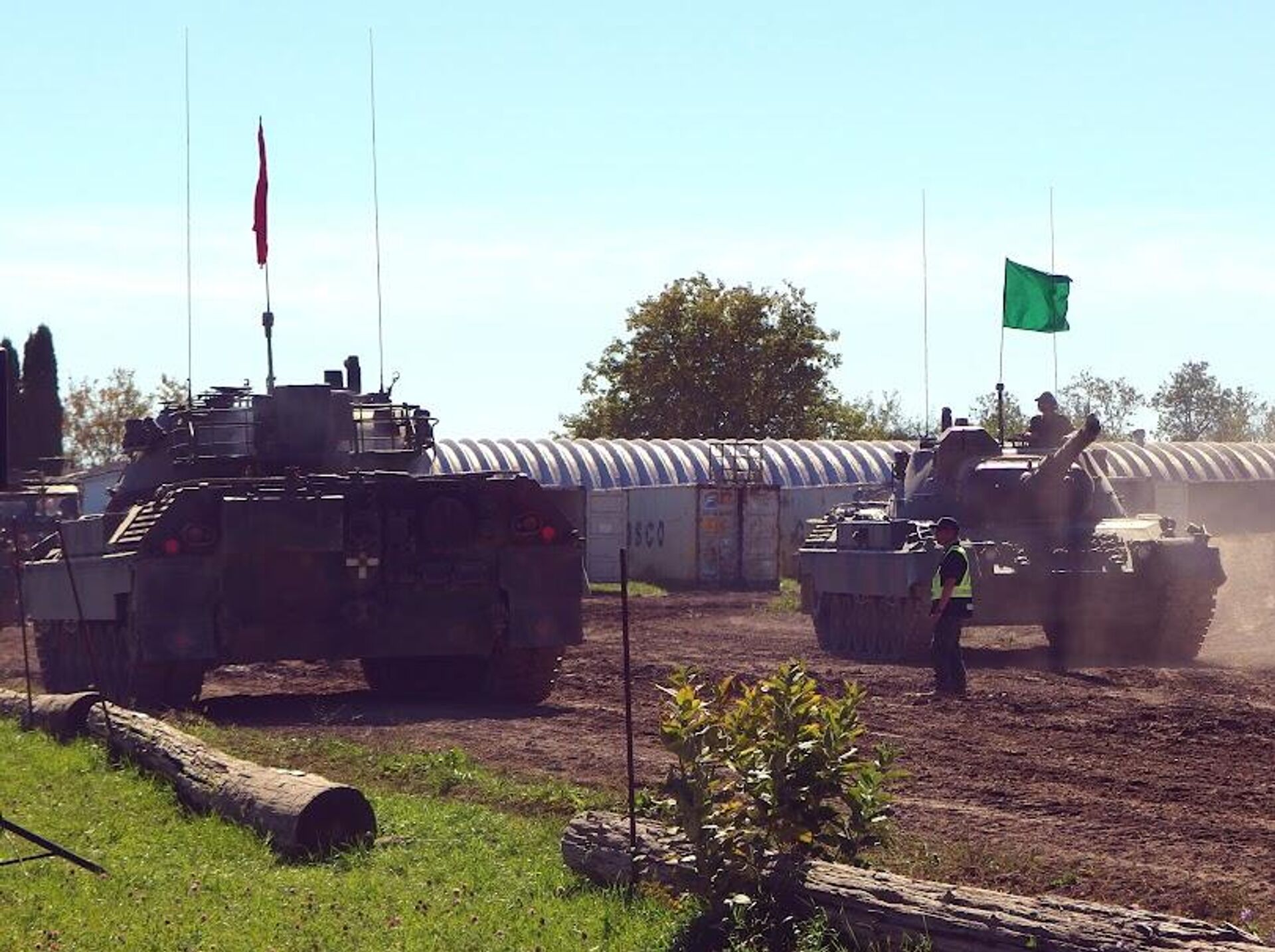 Танк 1А5 Леопард - Sputnik Беларусь, 1920, 18.02.2026