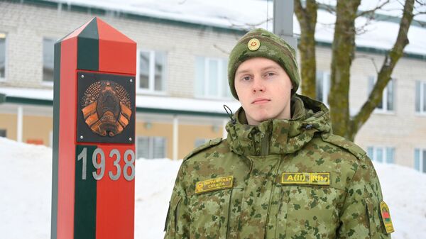 Как работает тыловая структура пограничников в Дзержинске (видео) - Sputnik Беларусь