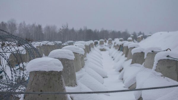 Инженерные заграждения на границе в Польше - Sputnik Беларусь