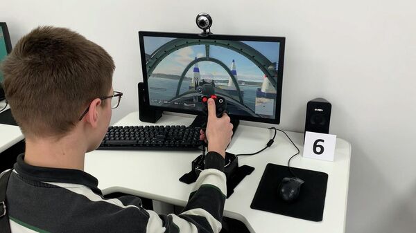 Виртуальный авиабиатлон на самолетах времен ВОВ устроили в Гродно (видео) - Sputnik Беларусь