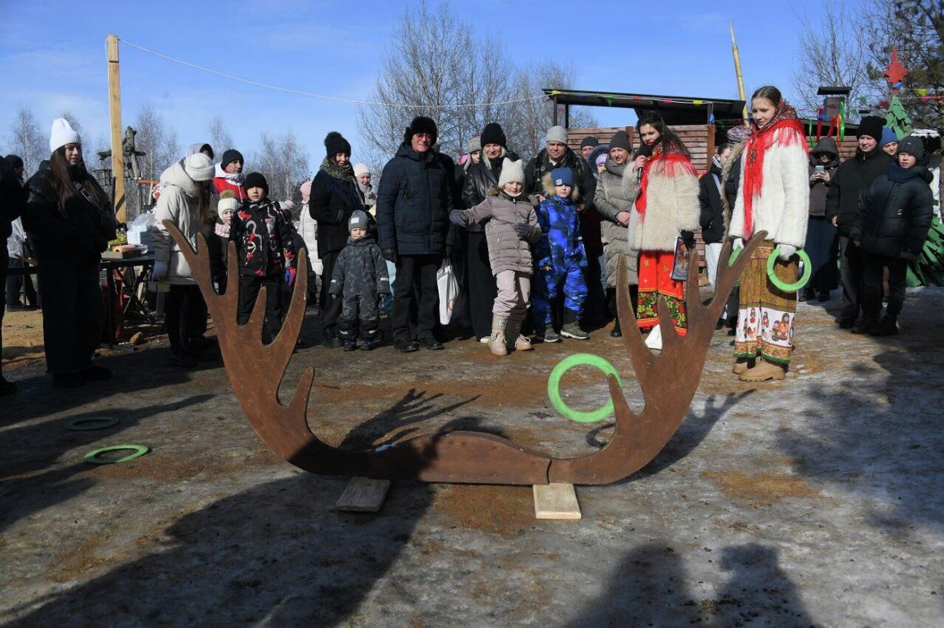 Блин-рекордсмен испекли в Барановичах на Масленицу 