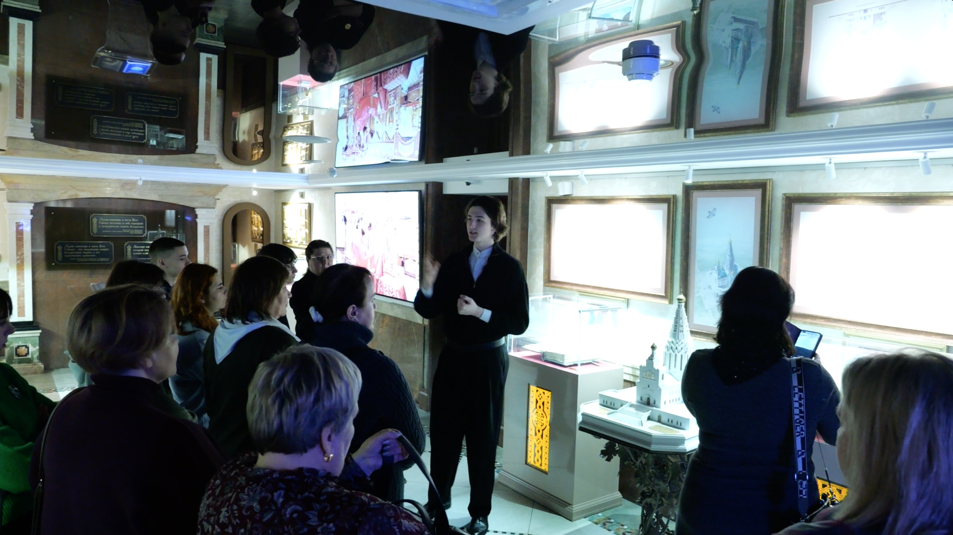 Экскурсия для участников программы по Храму-памятнику в честь Всех Святых - Sputnik Беларусь, 1920, 24.02.2026