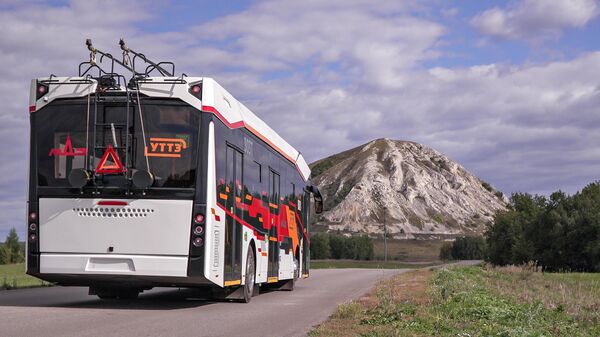 Тралейбусы, якія вырабляюцца ва Уфе - Sputnik Беларусь