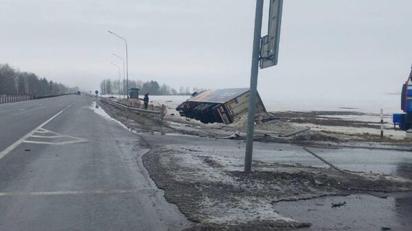 На месте ДТП - Sputnik Беларусь