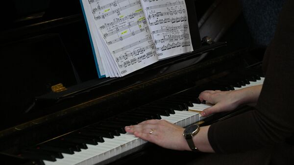 Первая репетиция оперы Набукко в Минске в фортепианном исполнении - Sputnik Беларусь