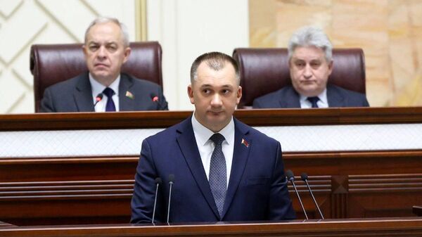 Глава МВД Иван Кубраков представляет законопроект - Sputnik Беларусь