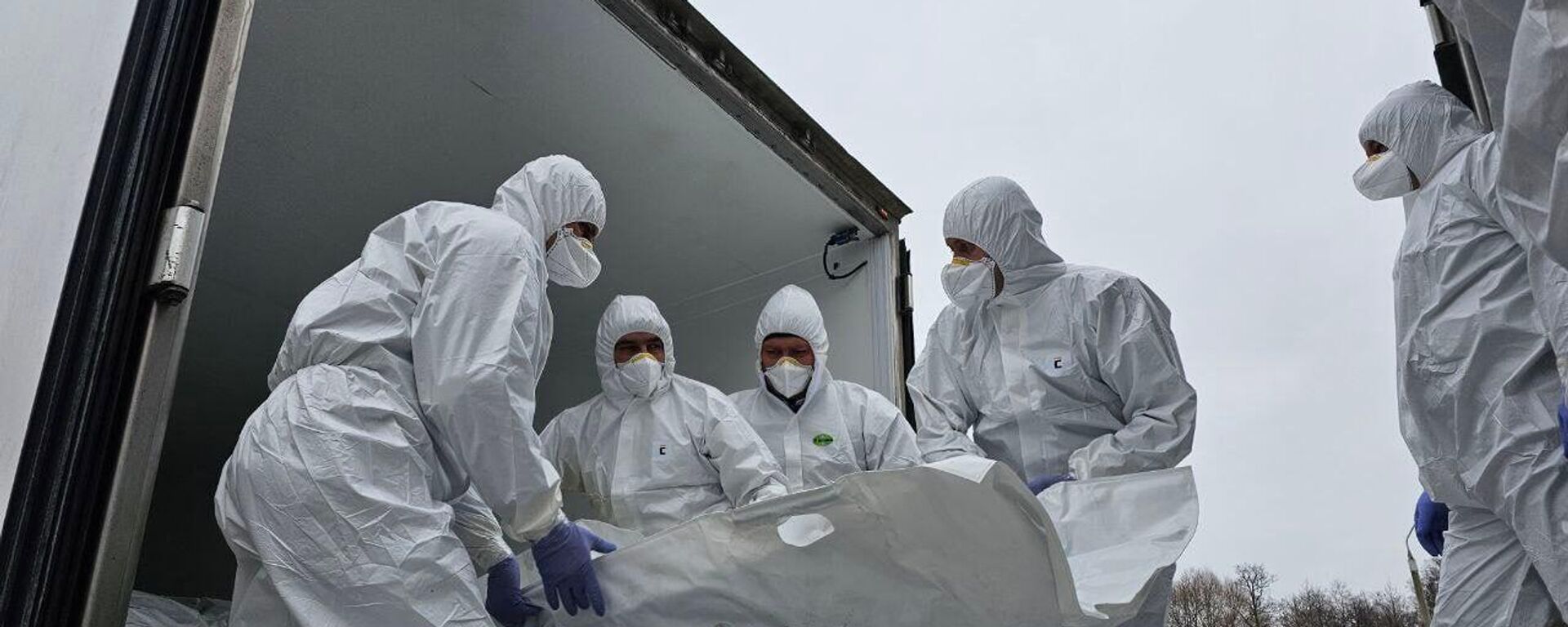 Перадача цел загінулых ваеннаслужачых - Sputnik Беларусь, 1920, 26.02.2026