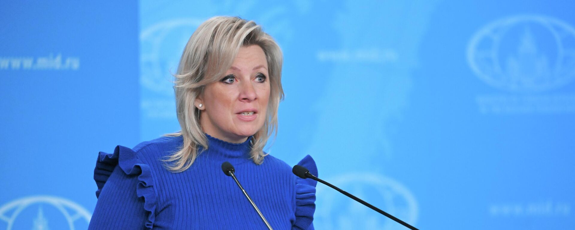 Штотыднёвы брыфінг Марыі Захаравай – трансляцыя - Sputnik Беларусь, 1920, 26.02.2026