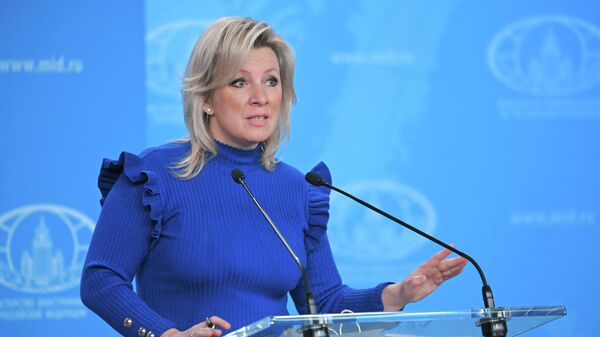 Штотыднёвы брыфінг Марыі Захаравай – трансляцыя - Sputnik Беларусь