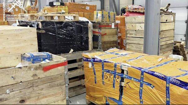 Обнаруженный таможенниками товар - Sputnik Беларусь