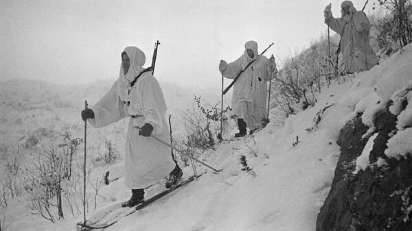 Боевые действия на Карельском фронте, архивное фото - Sputnik Беларусь