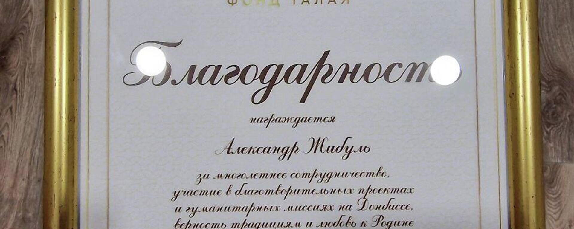 Падзяка ад Фонду Аляксея Талая - Sputnik Беларусь, 1920, 27.02.2026