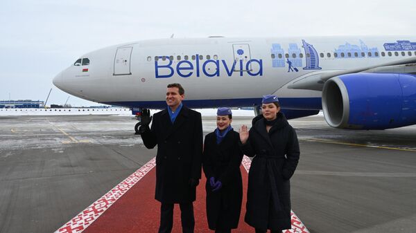 Белавиа презентовала обновленную ливрею к своему 30-летию (видео) - Sputnik Беларусь
