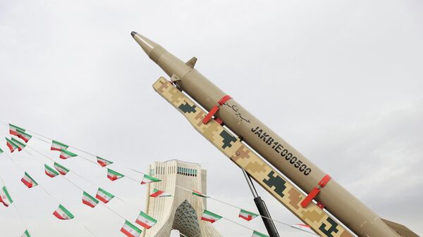 Иранская ракетная установка, архивное фото - Sputnik Беларусь