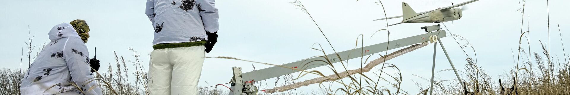 Боевая работа операторов БПЛА Орлан группировки войск Запад на Харьковском направлении СВО - Sputnik Беларусь, 1920, 19.02.2022