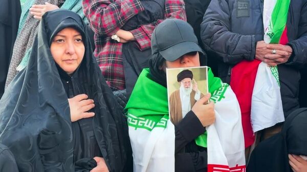 Митинг памяти погибшего верховного лидера Ирана аятоллы Али Хаменеи - Sputnik Беларусь