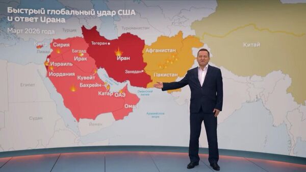 Карта ударов по Ирану и иранский ответ по базам США на Ближнем Востоке (видео) - Sputnik Беларусь