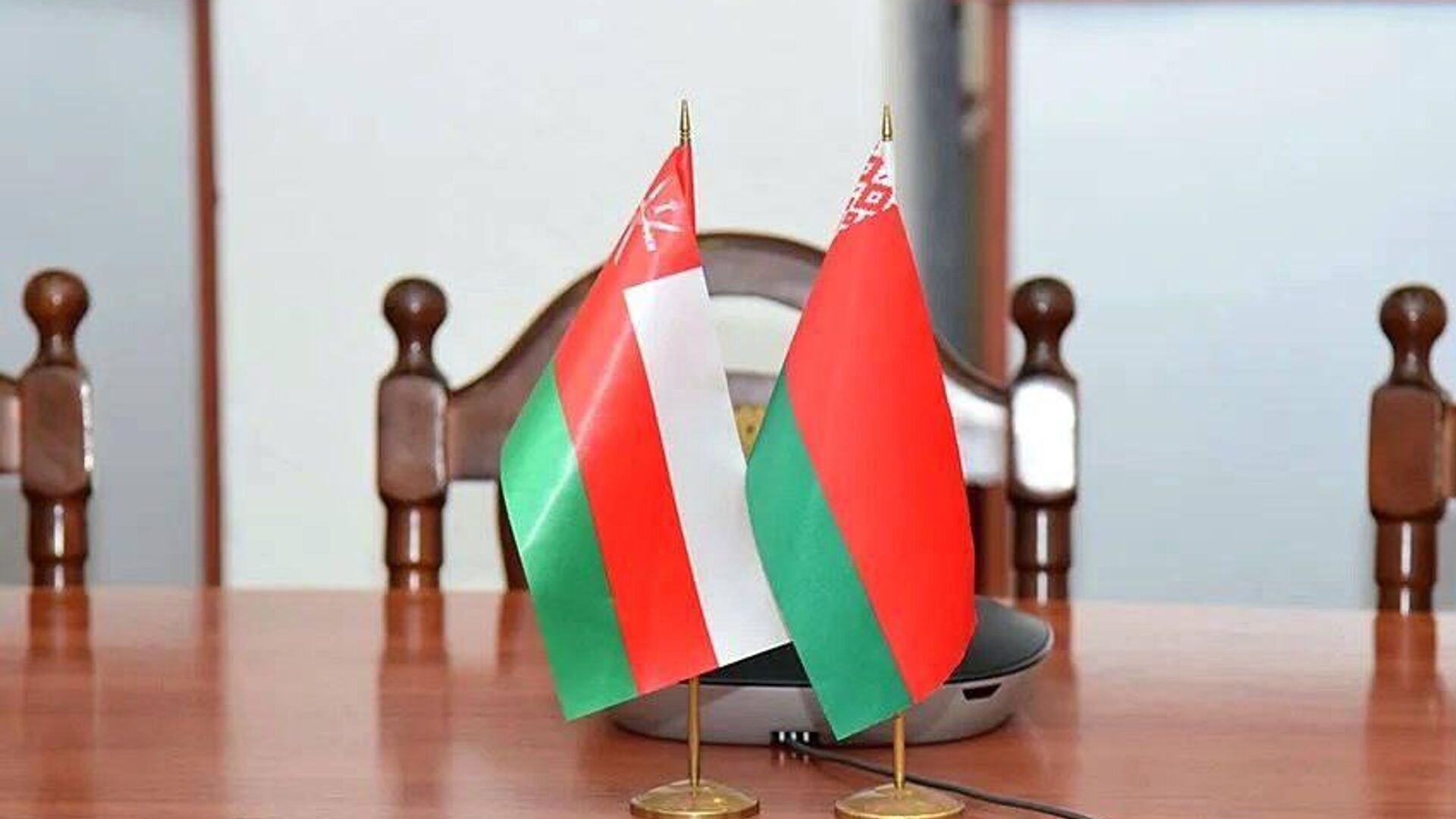 Флаги Омана и Беларуси - Sputnik Беларусь, 1920, 03.03.2026