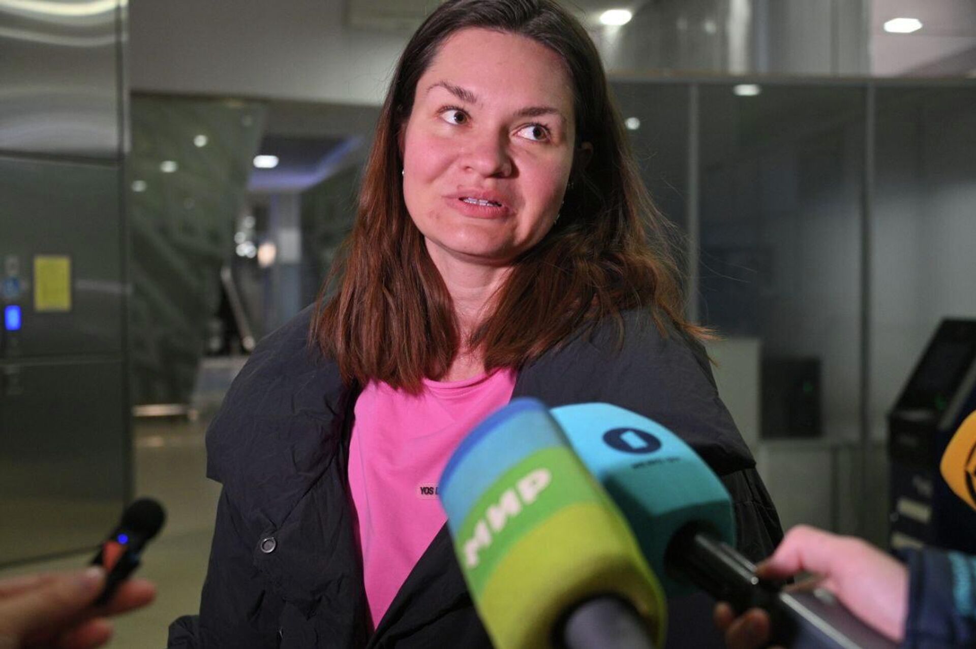 Пассажиры вывозного рейса Белавиа из Дубая - Sputnik Беларусь, 1920, 04.03.2026