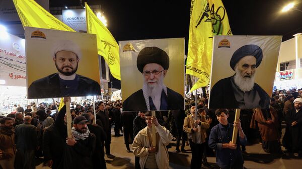 Демонстрация в Тегеране - Sputnik Беларусь
