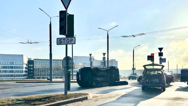 На месте ДТП в Гродно - Sputnik Беларусь