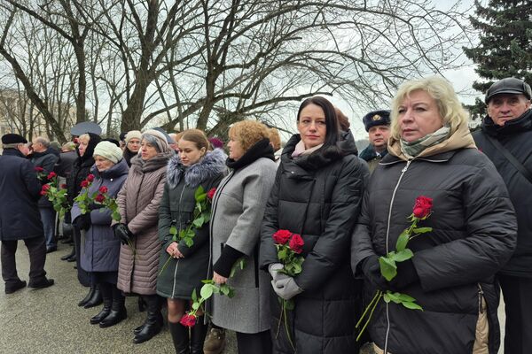 Память погибших при исполнении долга сотрудников милиции почтили в Минске - Sputnik Беларусь