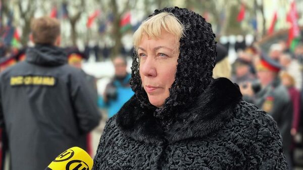 Вдова погибшего сотрудника милиции Светлана Борисенко - Sputnik Беларусь