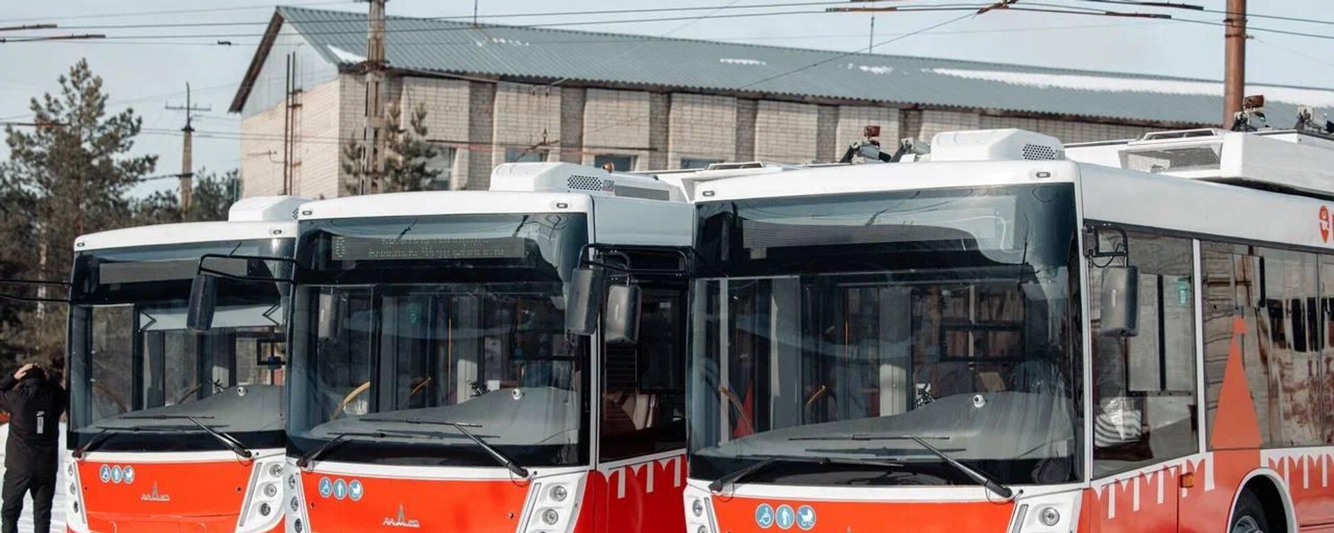 Новыя тралейбусы МАЗ для Смаленска - Sputnik Беларусь, 1920, 04.03.2026