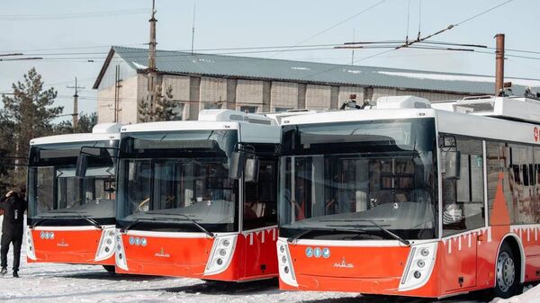 Новыя тралейбусы МАЗ для Смаленска - Sputnik Беларусь