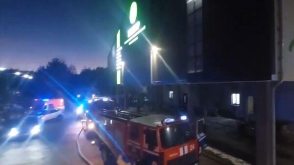 На месте пожара - Sputnik Беларусь