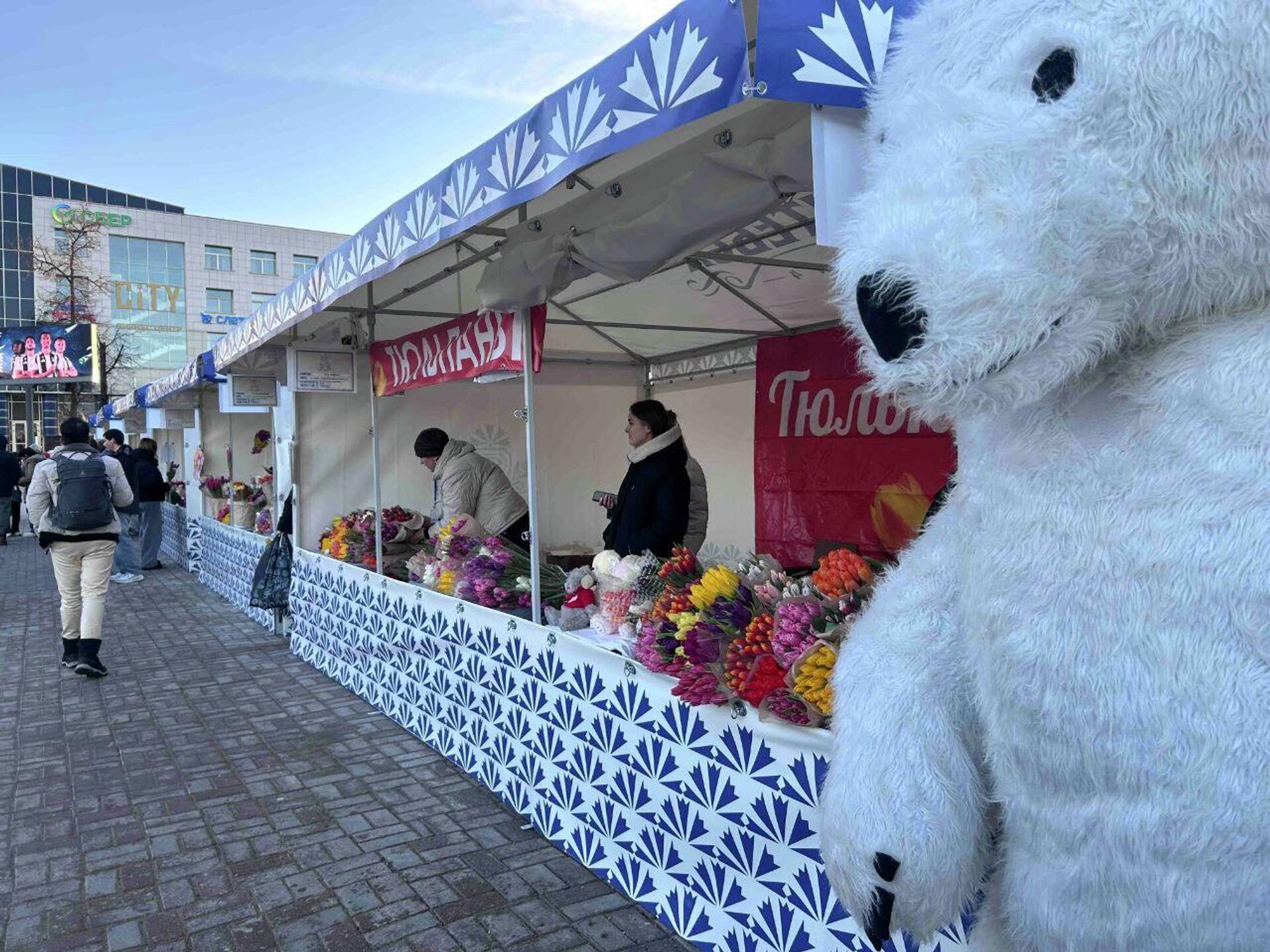 Продажа тюльпанов в Витебске Продажа тюльпанов в Витебске - Sputnik Беларусь, 1920, 07.03.2026