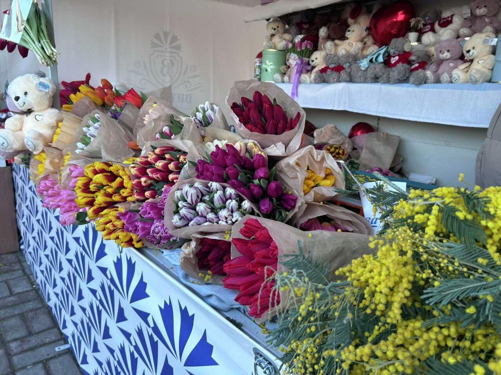 Продажа тюльпанов в Витебске Продажа тюльпанов в Витебске - Sputnik Беларусь, 1920, 07.03.2026